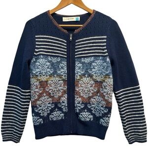 Anthropologie Sparrow zip cardigan S